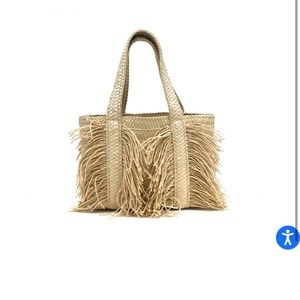 Jojo Double Fringe mini tote